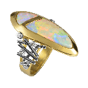 Myst Opal Sunrise Ring