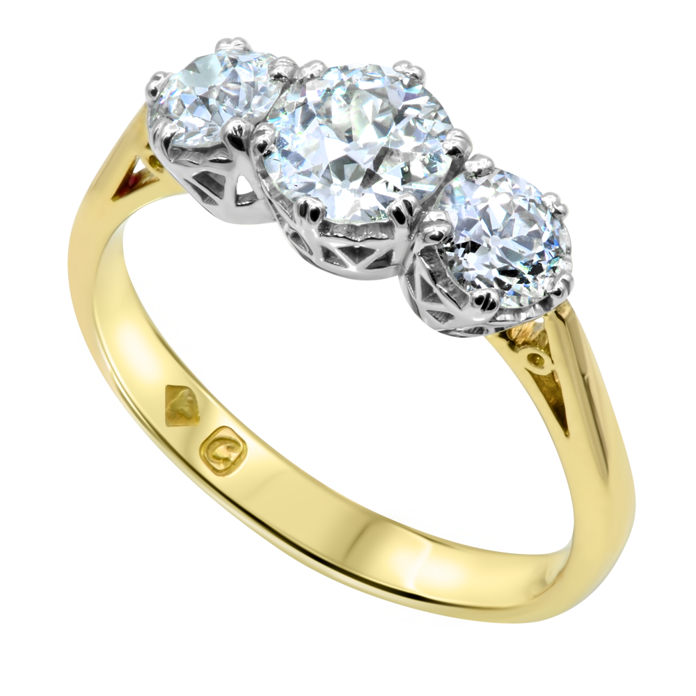 Diamond Ring - 3 gem