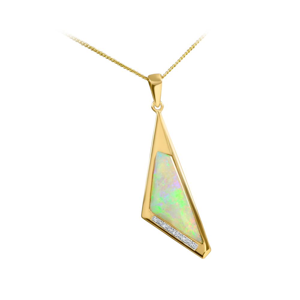 Opal Trinity Pendant 