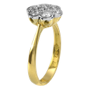 Angela Diamond Cluster Ring
