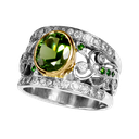 Scrolls Verde Ring