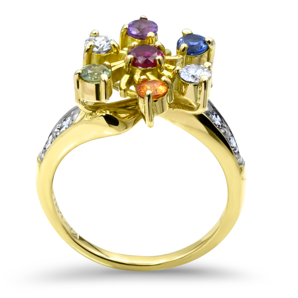 Colours Ring - Gem Array 2