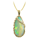 Beach Opal Pendant