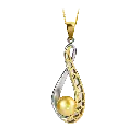 Myst Pendant Pearl (9ct Two Tone).webp