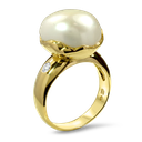 Freeform Pearl Ring