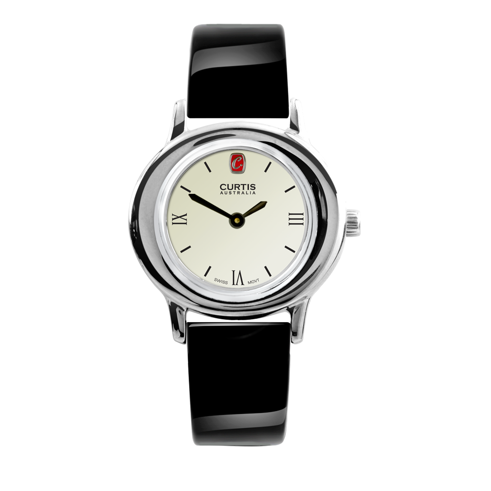 Sophia Ladies Watch - White Gold, White Dial 