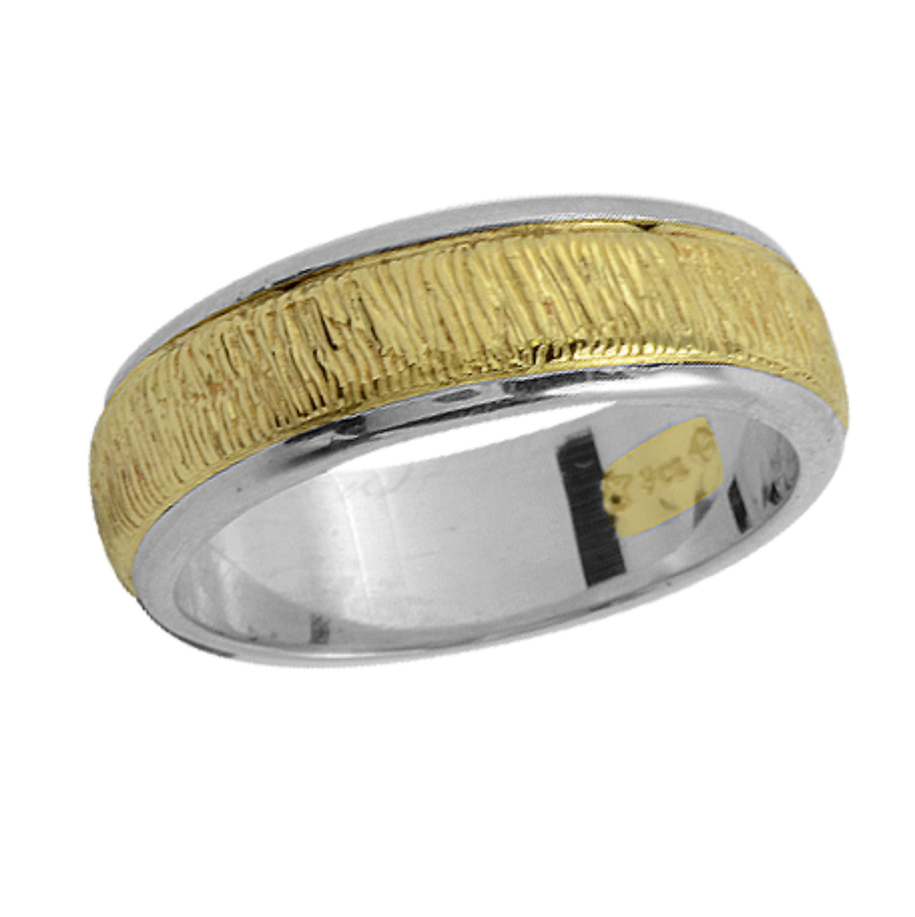 Bark Two Tone Ring