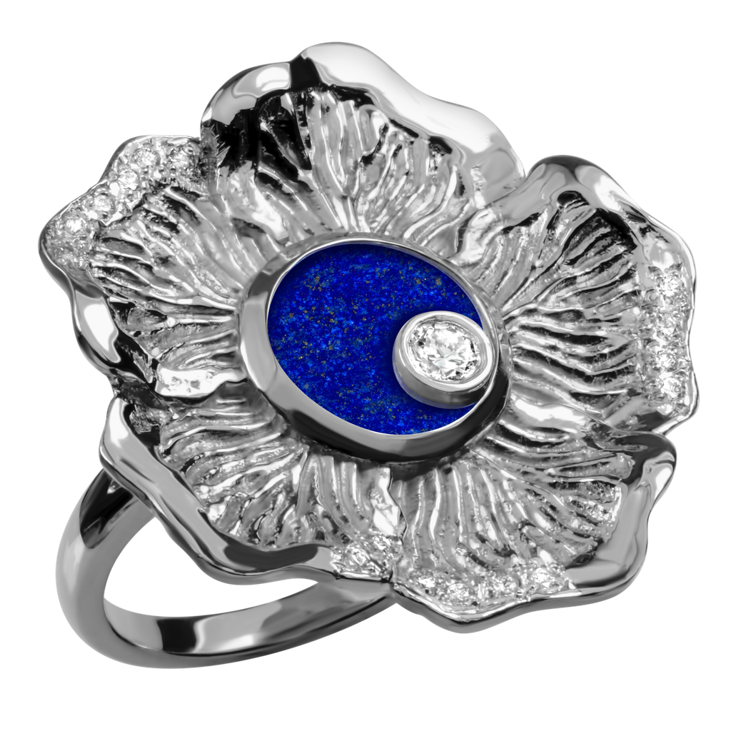 Floriale Ring Lapis Lazuli & Diamond