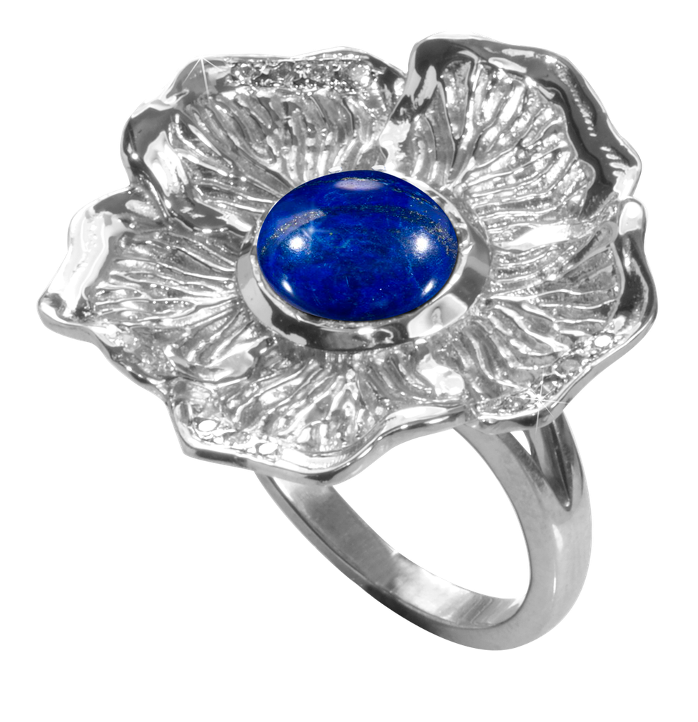 Floriale Ring Lapis Lazuli