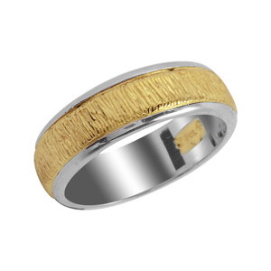 Bark Two Tone Ring