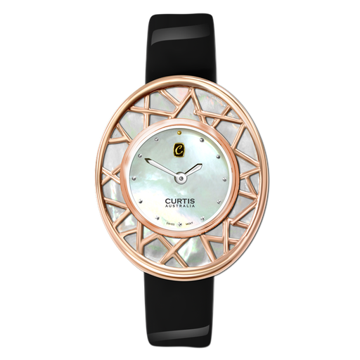 Myst Ladies Watch -Rose Gold, Mother of Pearl Dial