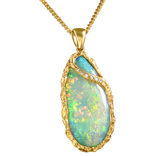 Beach Opal Pendant