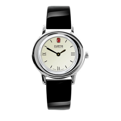 Sophia Ladies Watch - White Gold, White Dial 