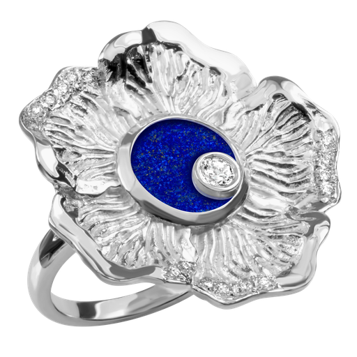 Floriale Ring Lapis Lazuli & Diamond