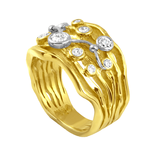 Cosmos Diamond Ring